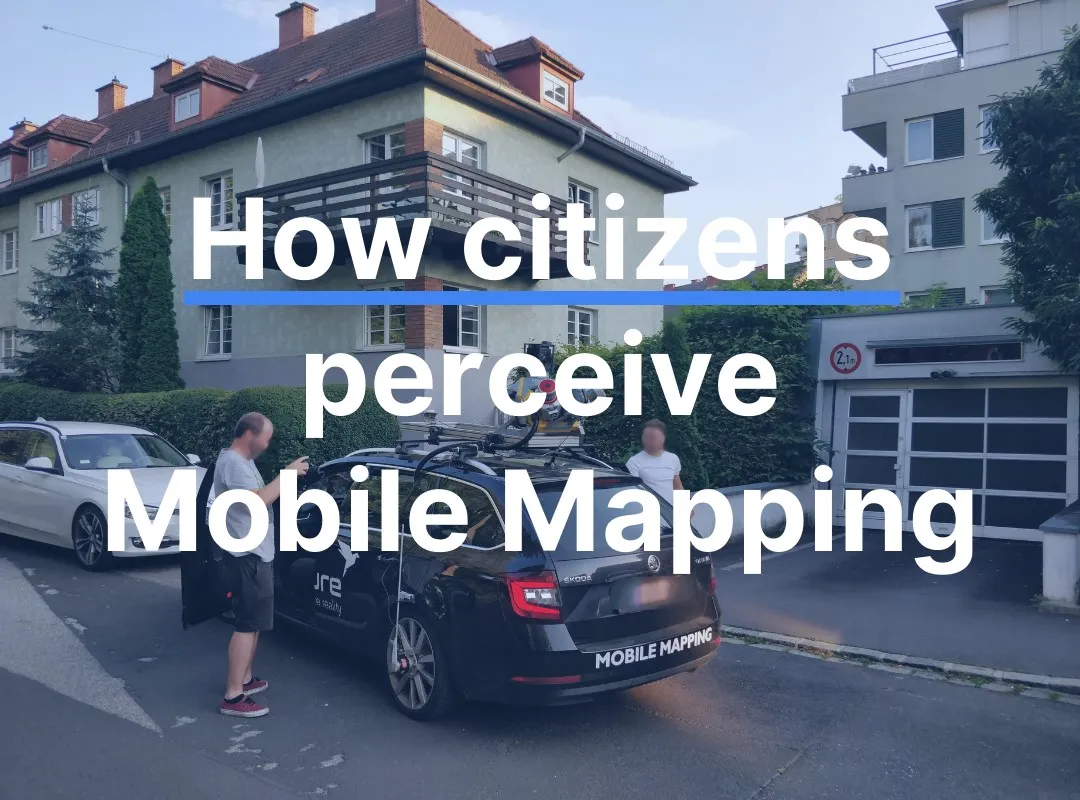 Webinar promotional graphic: How citizens perceive mobile mapping