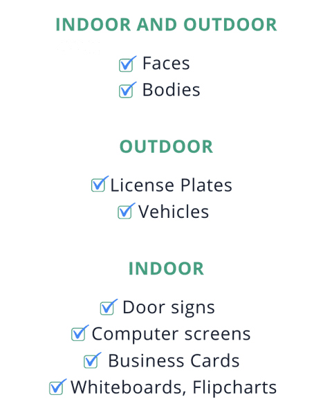 Figure 4: What needs to be anonymized?